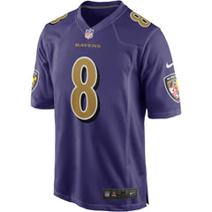 Lamar Jackson Baltimore Ravens Alternate Game Jersey Purple - Nike