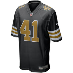 Alvin Kamara New Orleans Saints Alternate Game Jersey Black - Nike