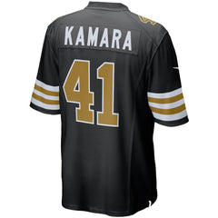 Alvin Kamara New Orleans Saints Alternate Game Jersey Black - Nike