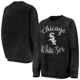 Chicago White Sox G-III 4Her by Carl Banks Women's Script Comfy Cord Pullover Sweatshirt for sale