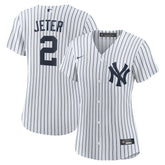 Derek Jeter New York Yankees Nike Women's Home Replica Player Name Jersey for sale