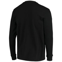 Las Vegas Raiders Dunbrooke Logo Maverick Thermal Henley Long Sleeve T-Shirt Black - NFL