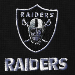 Las Vegas Raiders Dunbrooke Logo Maverick Thermal Henley Long Sleeve T-Shirt Black - NFL