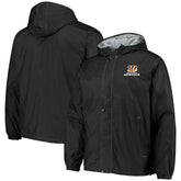 Cincinnati Bengals Dunbrooke Logo Legacy Stadium Full-Zip Jacket- Black - NFL