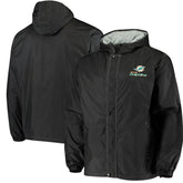 Miami Dolphins Dunbrooke Logo Legacy Stadium Full-Zip Jacket- Black - NFL