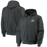 Chicago Bears Dunbrooke Dakota Cotton Canvas Hooded Jacket Navy - NFL