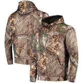 Denver Broncos Dunbrooke Circle Champion Tech Fleece Pullover Hoodie Realtree Camo - NFL