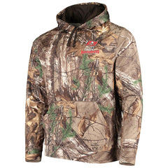 Tampa Bay Buccaneers Dunbrooke Circle Champion Tech Fleece Pullover Hoodie Realtree Camo - NFL