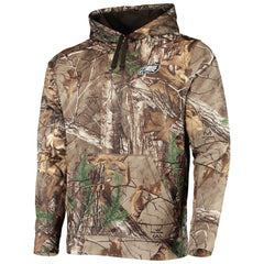 Philadelphia Eagles Dunbrooke Circle Champion Tech Fleece Pullover Hoodie Realtree Camo - NFL