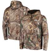 Seattle Seahawks Dunbrooke Circle Champion Tech Fleece Pullover Hoodie Realtree Camo - NFL