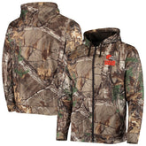 Cleveland Browns Dunbrooke Trophy Tech Fleece Full-Zip Hoodie Realtree Camo - NFL