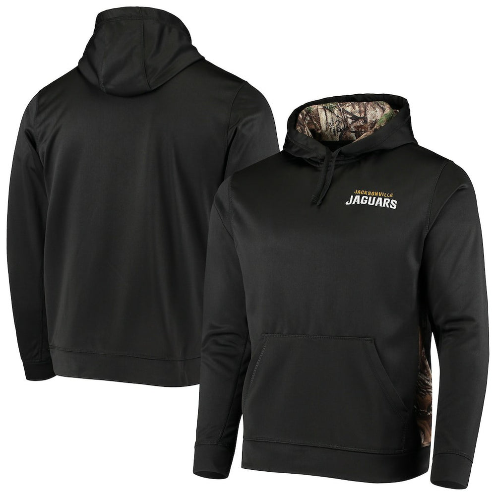 Jacksonville Jaguars Dunbrooke Logo Ranger Pullover Hoodie Black/Realtree Camo - NFL