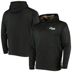 Detroit Lions Dunbrooke Logo Ranger Pullover Hoodie Black/Realtree Camo - NFL