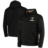Las Vegas Raiders Dunbrooke Logo Ranger Pullover Hoodie Black/Realtree Camo - NFL