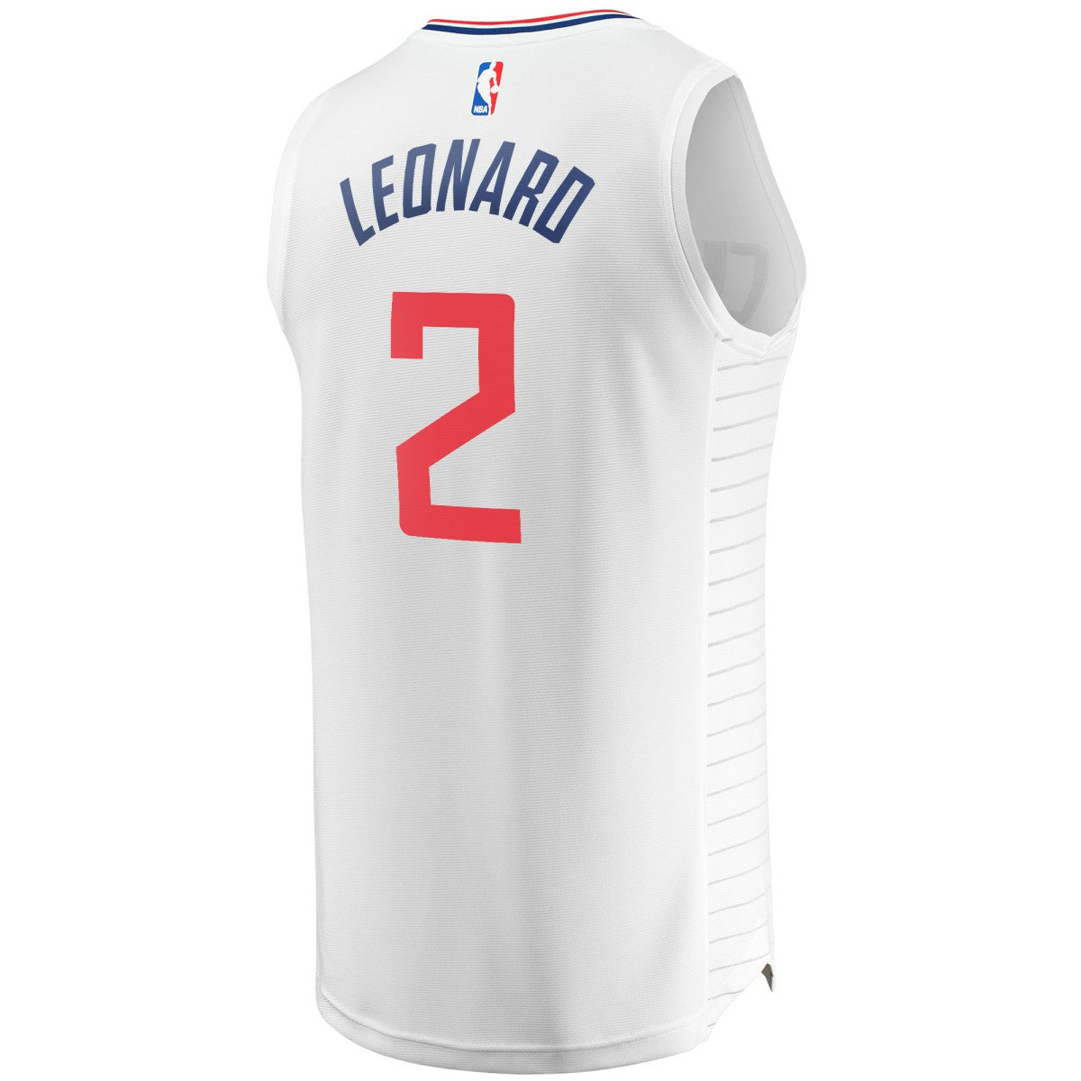 Kawhi Leonard LA Clippers Youth 2020/21 Fast Break Player Jersey - White - Association Edition | NBA Jerseys