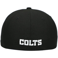 Indianapolis Colts New Era Omaha 59FIFTY Fitted Hat Black - NFL