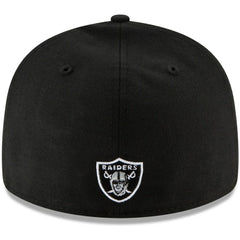Las Vegas Raiders New Era Omaha Script Low Profile 59FIFTY Fitted Hat Black - NFL