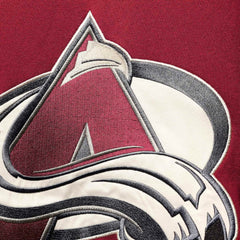 Nathan MacKinnon Colorado Avalanche - '47 Player Name & Number Lacer Pullover Hoodie Burgundy