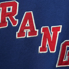 Mark Messier New York Rangers '47 Retired Player Name & Number Lacer Pullover Hoodie Blue