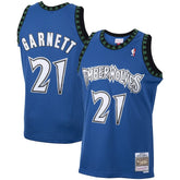 Mitchell & Ness - Kevin Garnett Minnesota Timberwolves 2003/04 Hardwood Classics Swingman Jersey - Blue