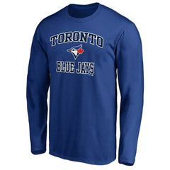 Men's Royal Toronto Blue Jays Team Heart & Soul Long Sleeve T-Shirt Clearance