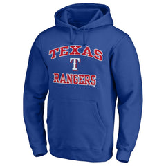 Texas Rangers Heart & Soul Pullover Hoodie On Sale