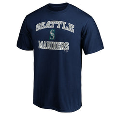 Seattle Mariners Fanatics MTO Label Heart & Soul T-Shirt Clearance