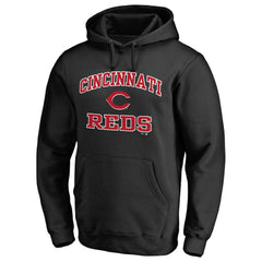 Cincinnati Reds Heart & Soul Pullover Hoodie Clearance