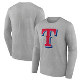 Texas Rangers Official Team Logo Long Sleeve T-Shirt Online