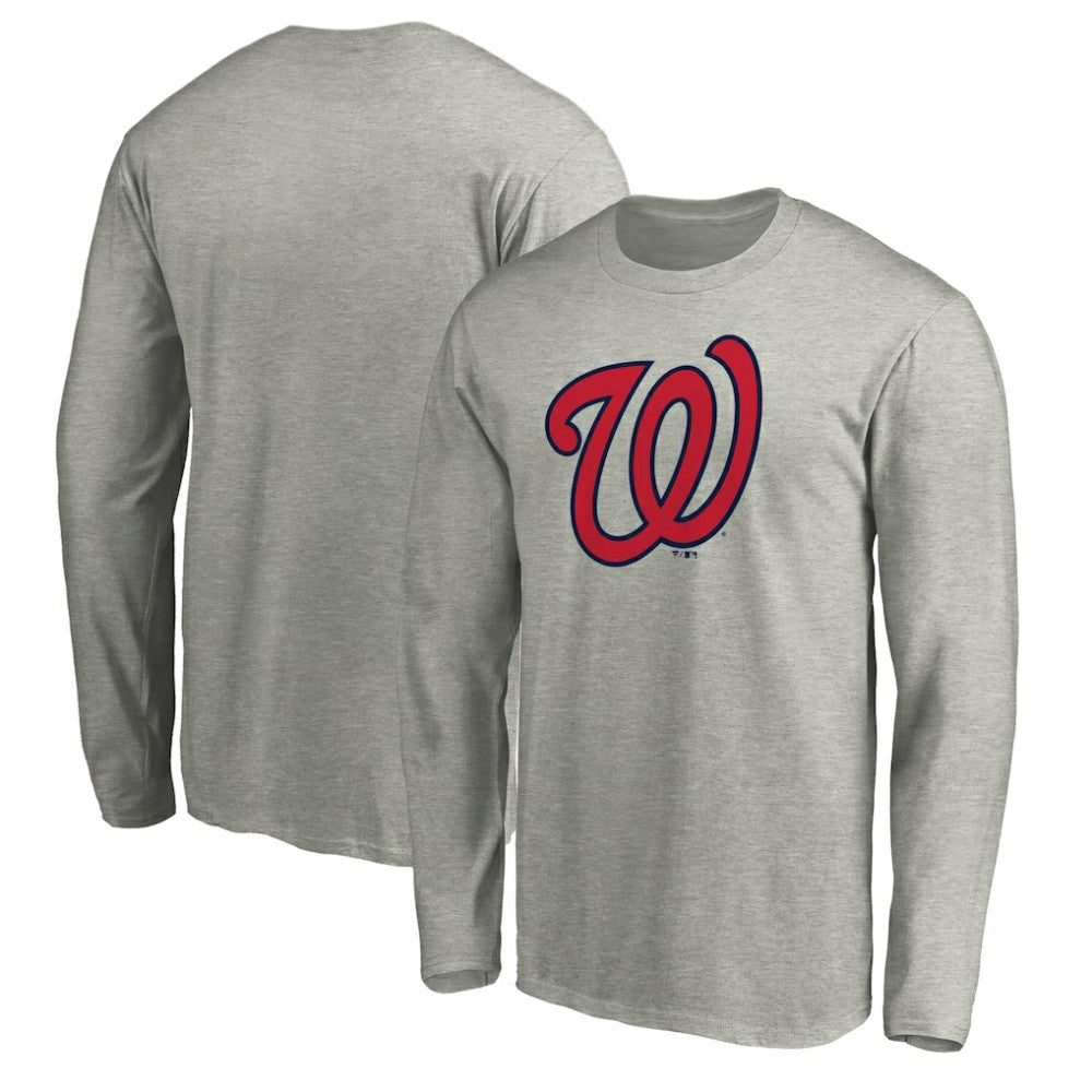 Washington Nationals Official Team Logo Long Sleeve T-Shirt discount