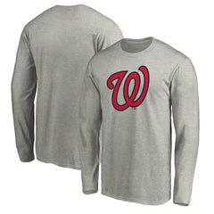 Washington Nationals Official Team Logo Long Sleeve T-Shirt discount