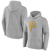 Pittsburgh Pirates Official Logo Fitted Pullover Hoodie Clearance
