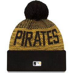 Pittsburgh Pirates New Era Authentic Collection Sport Cuffed Knit Hat with Pom Lifestyle