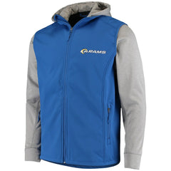 Los Angeles Rams Dunbrooke Alpha Full-Zip Jacket Royal/Gray - NFL