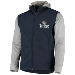 Tennessee Titans Dunbrooke Alpha Full-Zip Jacket Navy/Gray - NFL