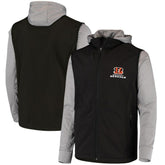 Cincinnati Bengals Dunbrooke Alpha Full-Zip Jacket Black/Gray - NFL