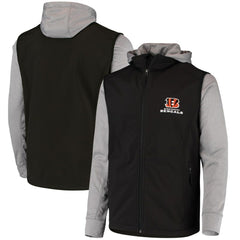 Cincinnati Bengals Dunbrooke Alpha Full-Zip Jacket Black/Gray - NFL