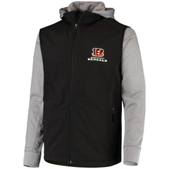 Cincinnati Bengals Dunbrooke Alpha Full-Zip Jacket Black/Gray - NFL