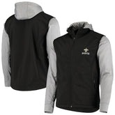 New Orleans Saints Dunbrooke Alpha Full-Zip Jacket Black/Gray - NFL