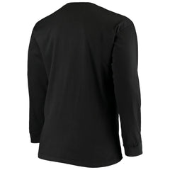Jacksonville Jaguars Big & Tall Color Pop Long Sleeve T-Shirt Black - Fanatics