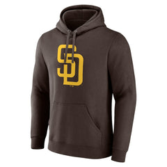 San Diego Padres Official Logo Fitted Pullover Hoodie for sale