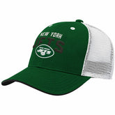 New York Jets Youth Core Lockup Adjustable Hat Green/White - NFL