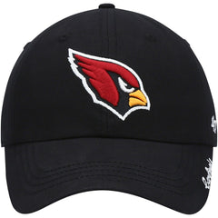 Arizona Cardinals '47 Women's Miata Clean Up Primary Adjustable Hat Black - 47 brand
