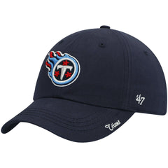 Tennessee Titans '47 Women's Miata Clean Up Primary Adjustable Hat Navy - 47 brand