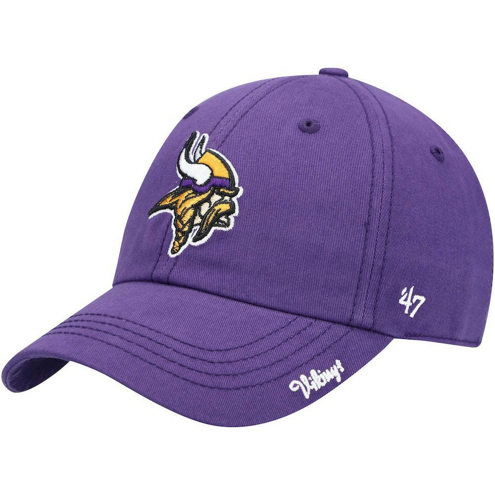Minnesota Vikings '47 Women's Miata Clean Up Primary Adjustable Hat Purple - 47 brand