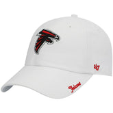 Atlanta Falcons '47 Women's Miata Clean Up Logo Adjustable Hat White - 47 brand