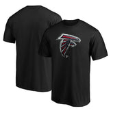 Atlanta Falcons Midnight Mascot Team Logo T-Shirt Black - NFL