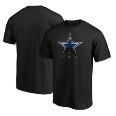 Dallas Cowboys Midnight Mascot Team Logo T-Shirt Black - NFL