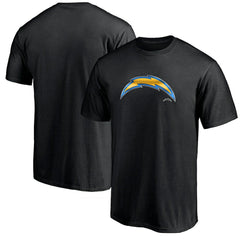 Los Angeles Chargers Midnight Mascot Team Logo T-Shirt Black - NFL