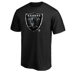 Las Vegas Raiders Midnight Mascot Team Logo T-Shirt Black - NFL